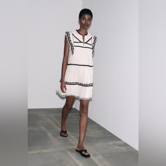 Zara Dresses & Skirts - 8. 19”PTP Zara Mini Dress